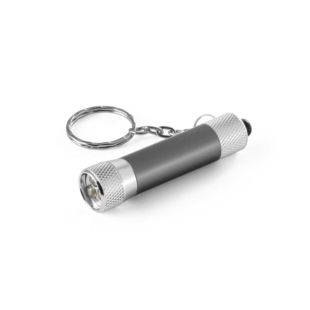 LERGAN. Breloc cu LED Gun metal