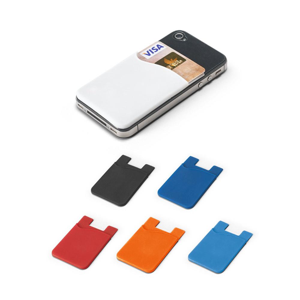 SHELLEY. Suport pentru card smartphone Albastru deschis