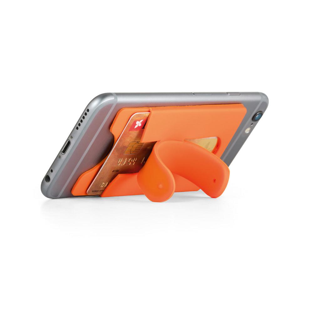 CARVER. Suport pentru card și suport pentru smartphone Portocaliu