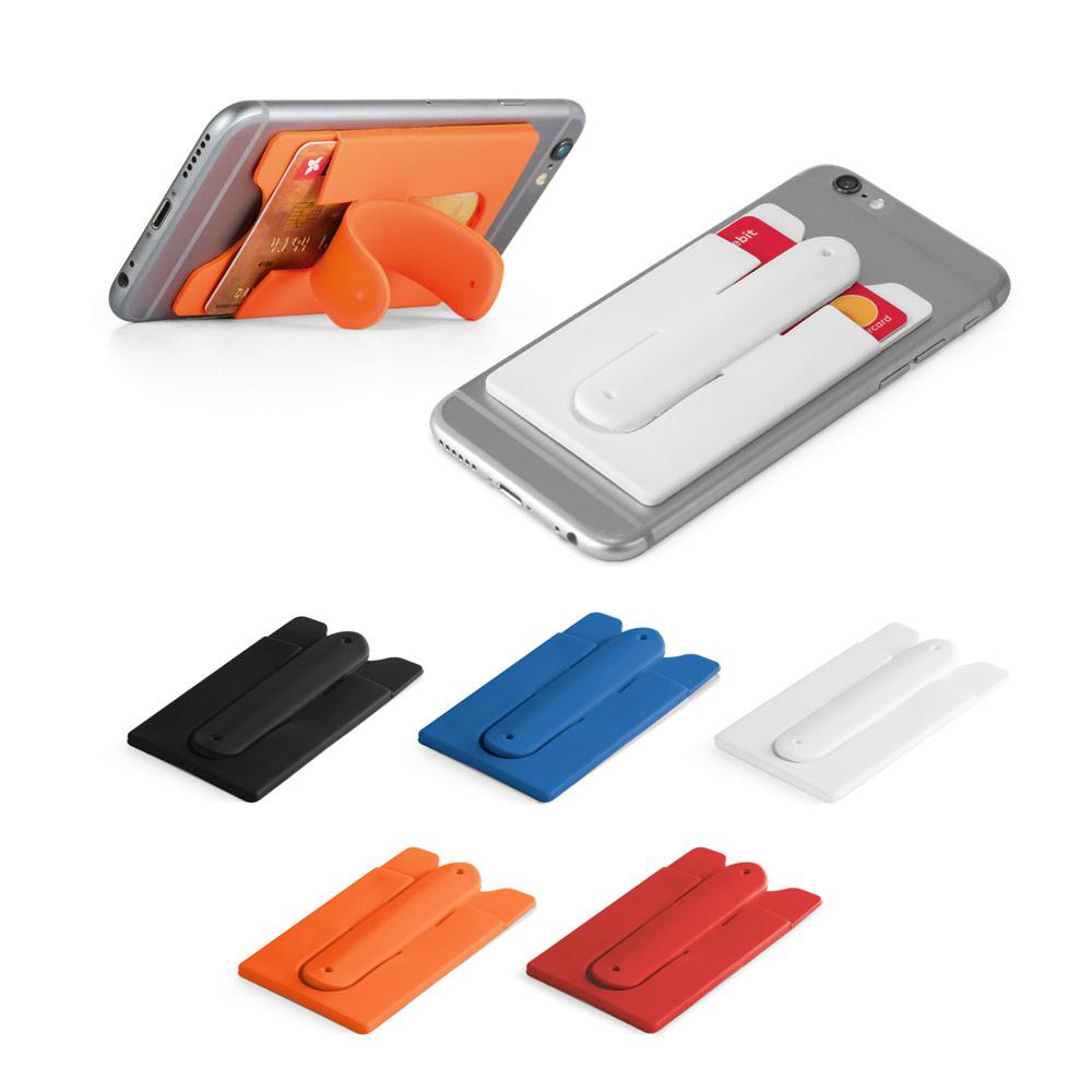 CARVER. Suport pentru card și suport pentru smartphone Portocaliu