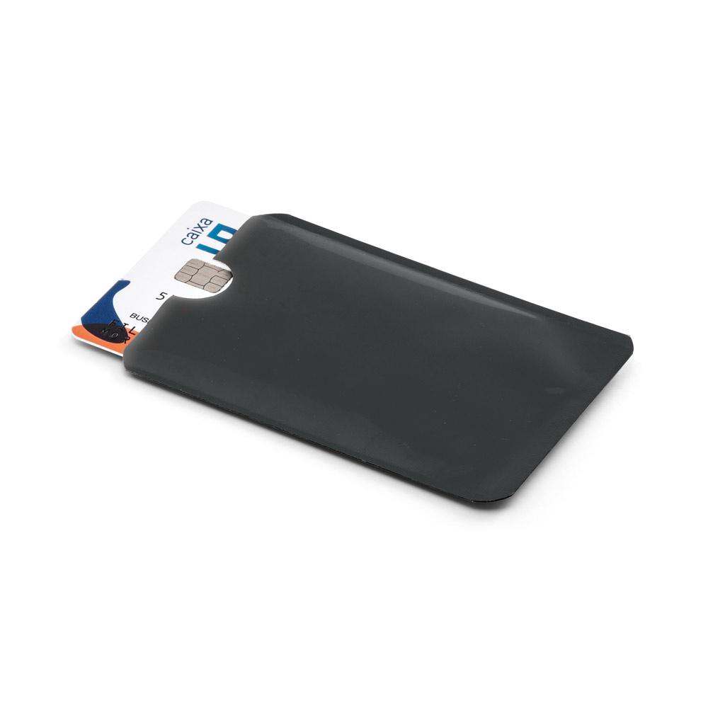 MEITNER. Suport card cu blocare RFID Negru