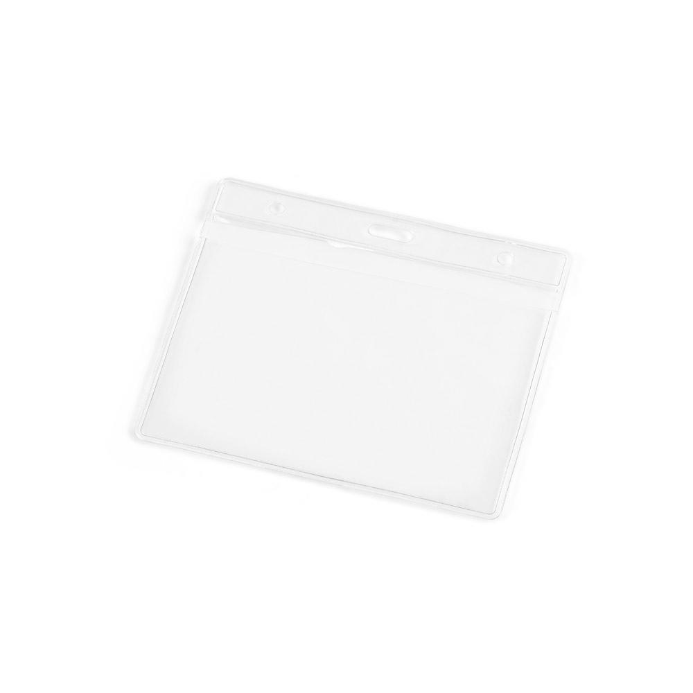 FORSYTH. Husă orizontală pentru insigna de identificare Transparent