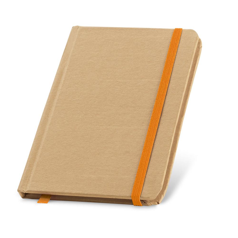 FLAUBERT. Notepad de buzunar Portocaliu