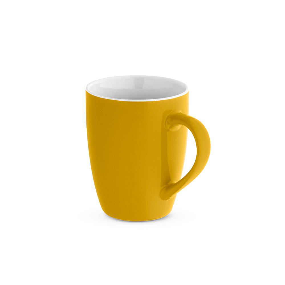 CINANDER. Cană ceramică 370 mL Galben
