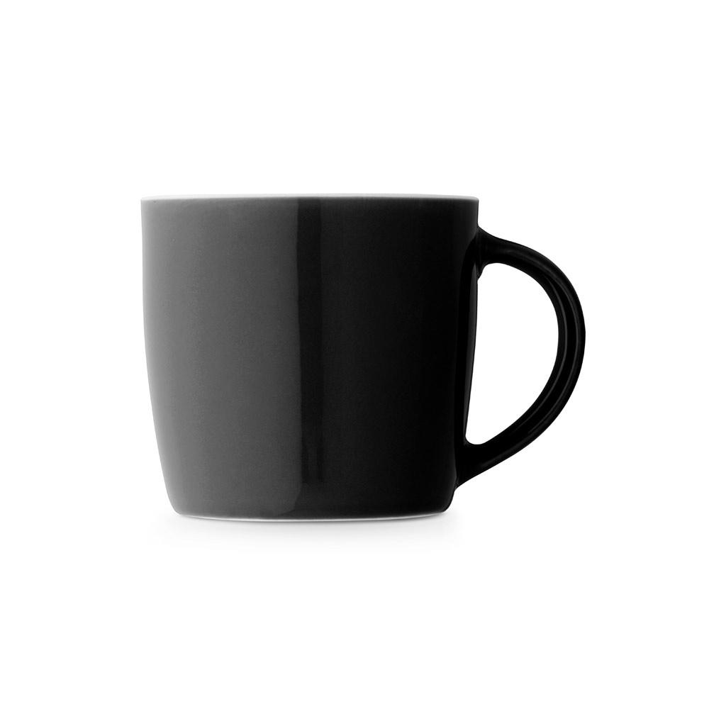 COMANDER. Cană ceramică 370 mL Negru