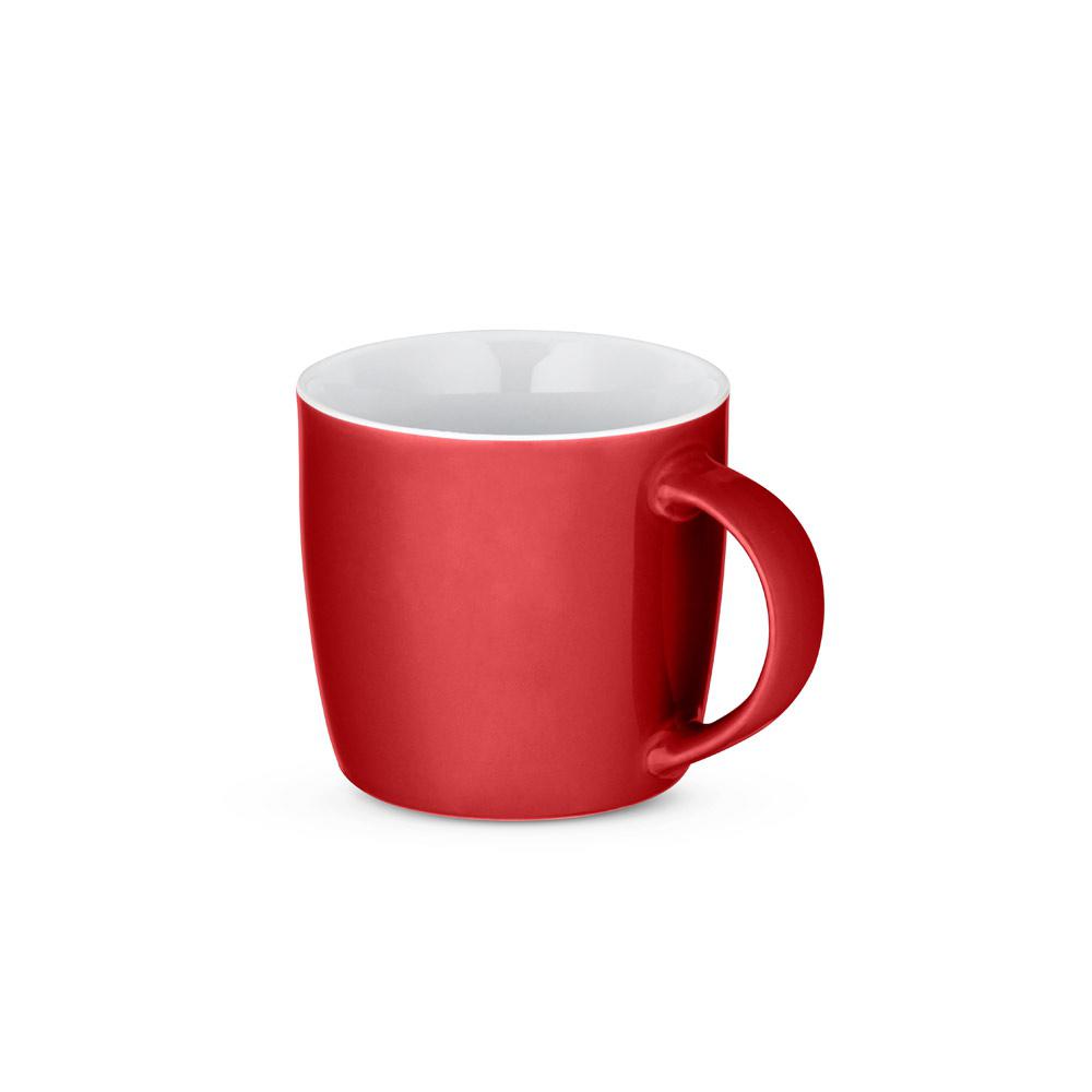 COMANDER. Cană ceramică 370 mL Roșu