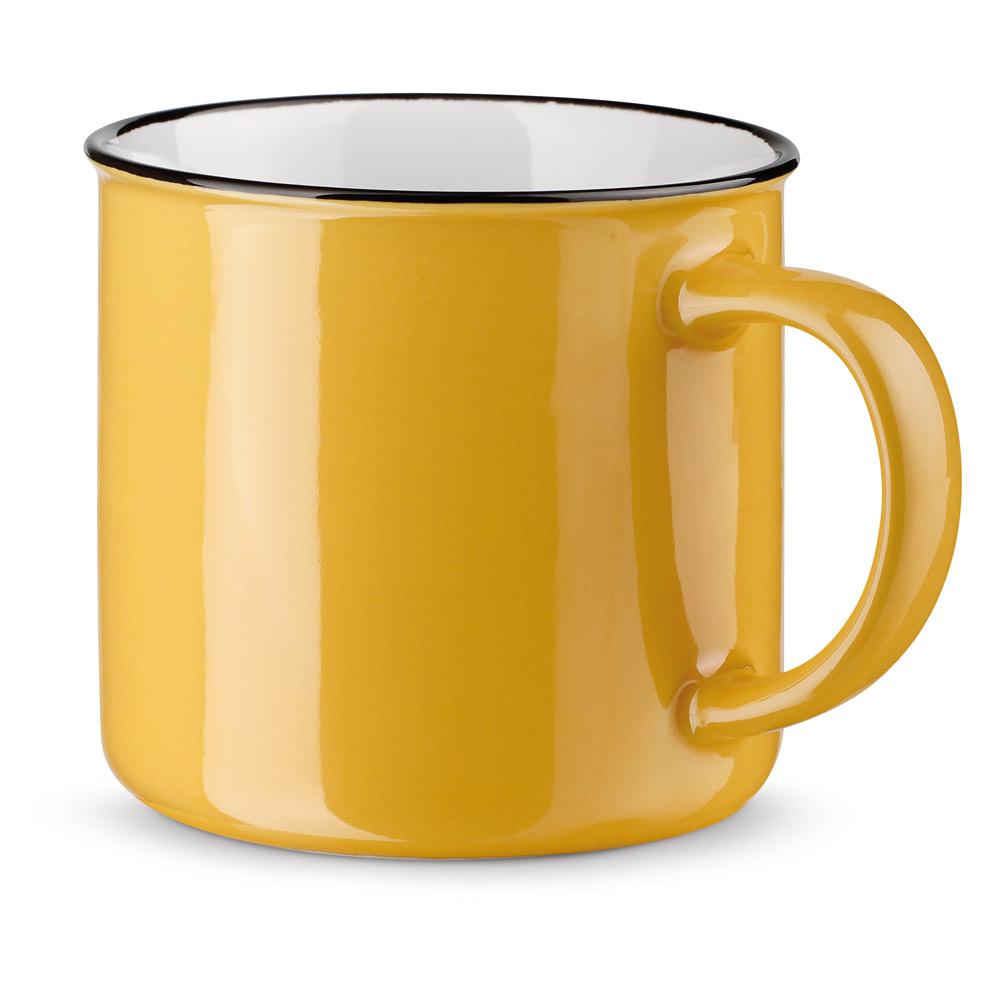 VERNON. Cană ceramică 360 mL Galben