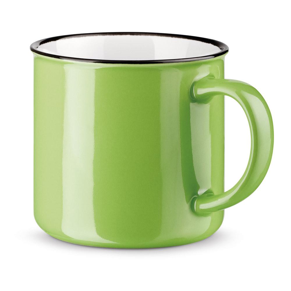 VERNON. Cană ceramică 360 mL Verde deschis