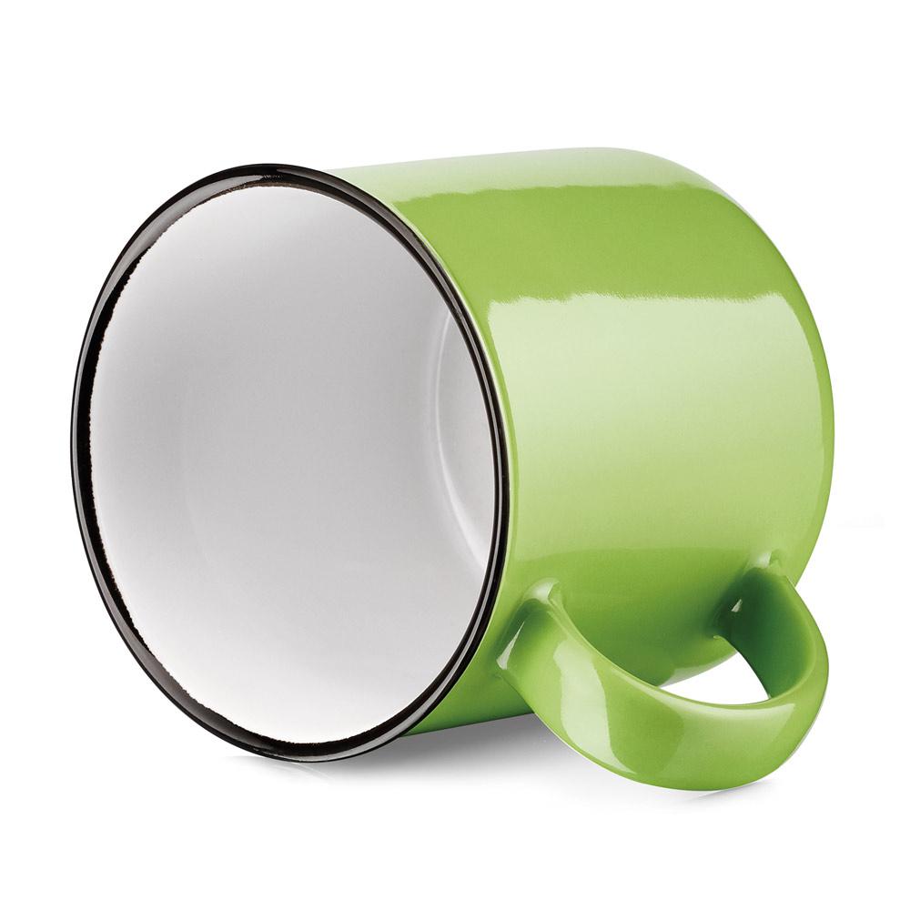 VERNON. Cană ceramică 360 mL Verde deschis