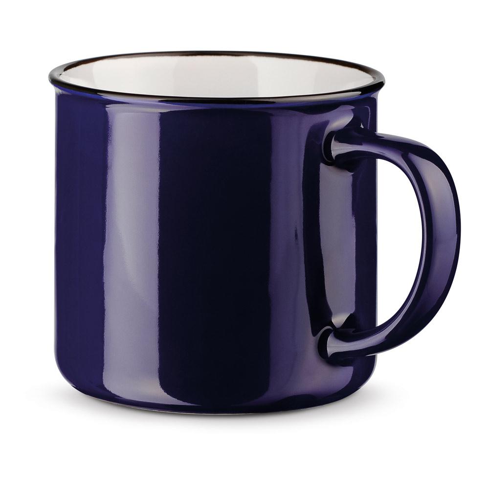 VERNON. Cană ceramică 360 mL Albastru marin