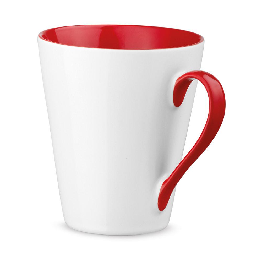 COLBY. Cană ceramică 320 mL Roșu