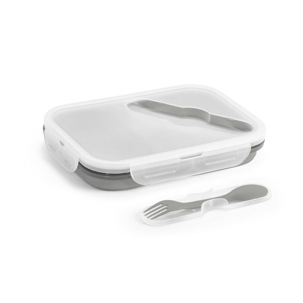 DILL. Recipient etanș retractabil de 480 și 760 mL Gri deschis