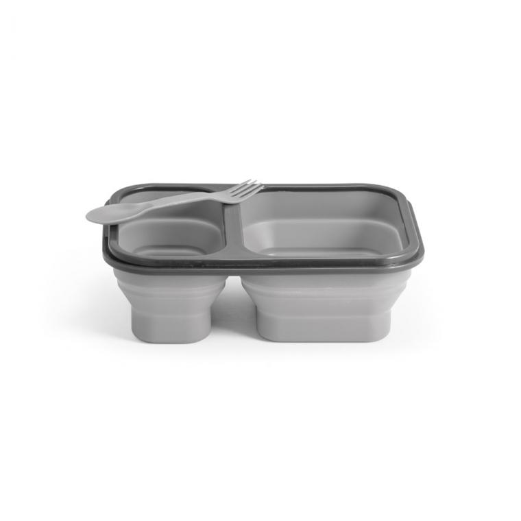 DILL. Recipient etanș retractabil de 480 și 760 mL Gri deschis