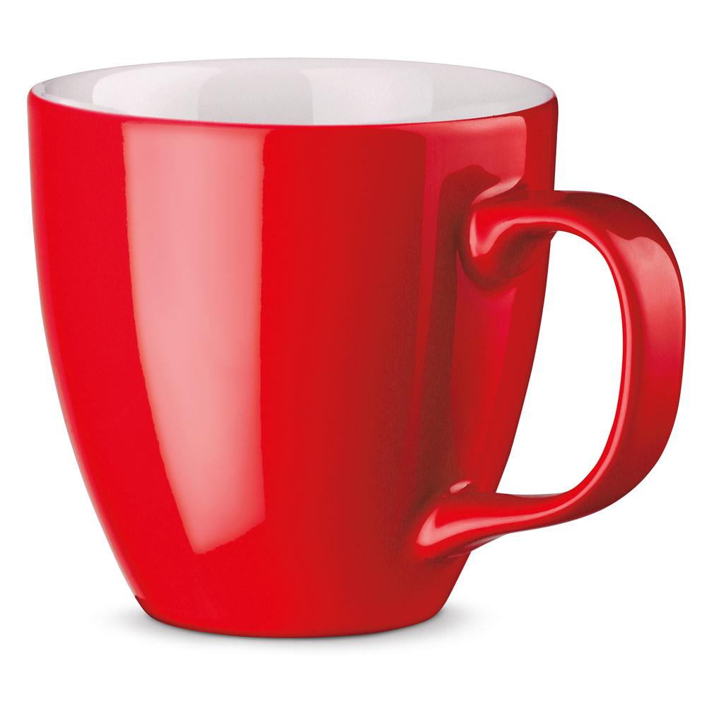 PANTHONY. Cană de portelan 450 mL Roșu