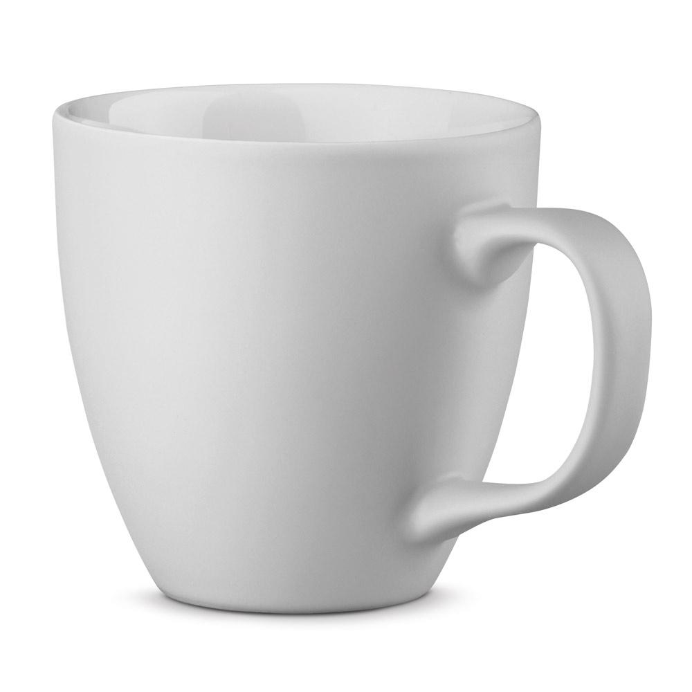 PANTHONY MAT. Cană de portelan 450 mL Alb