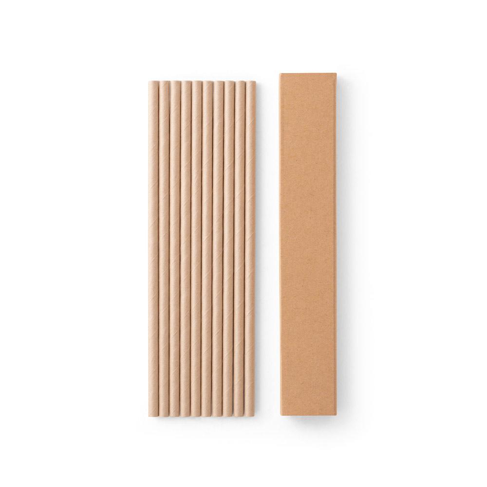 LAMONE. Set de 10 paie din hârtie kraft Natural