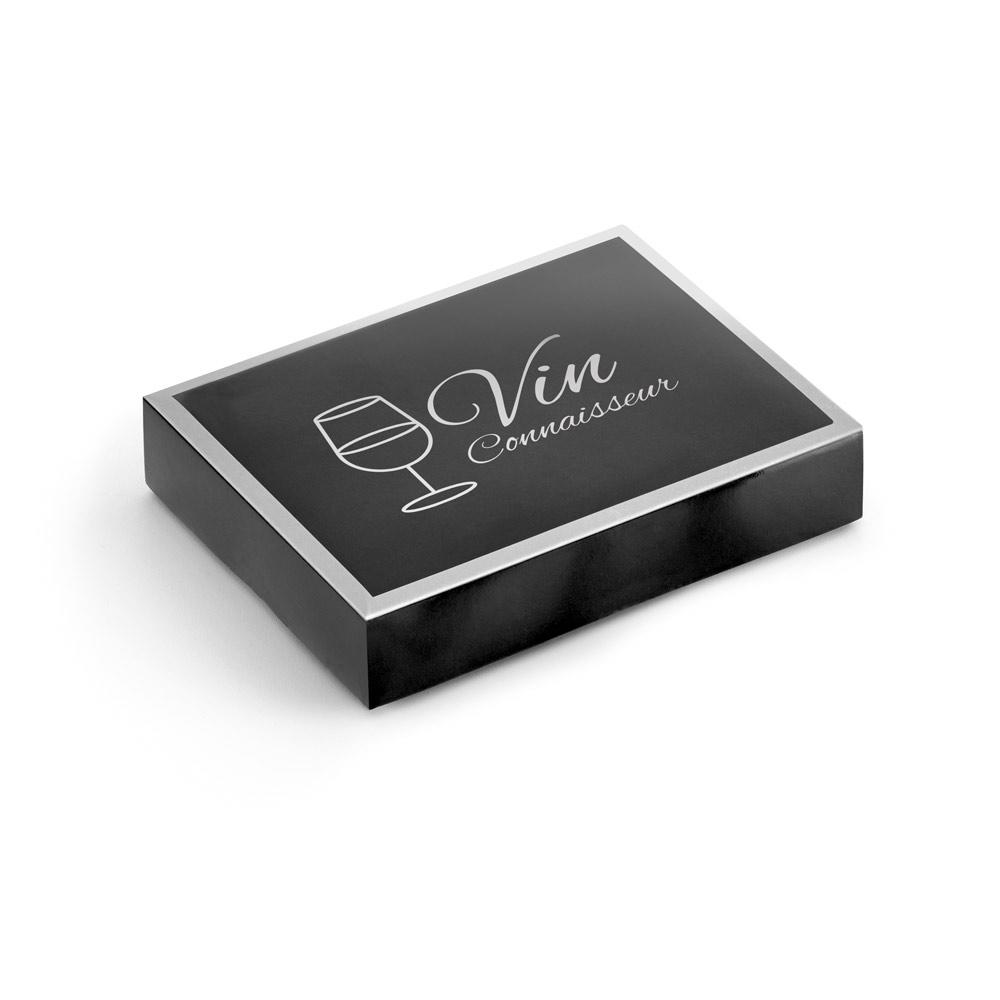 BARREL. Set de vinuri Argintiu satinat