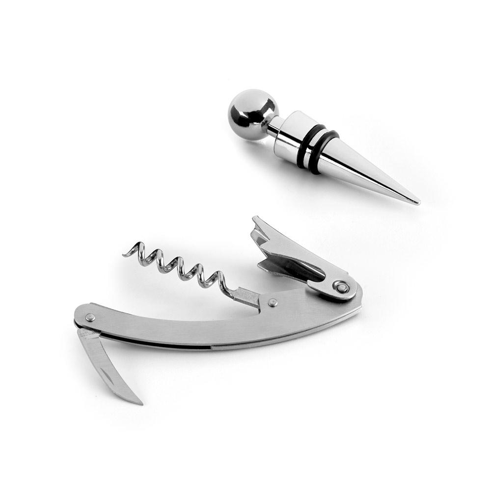 BARREL. Set de vinuri Argintiu satinat