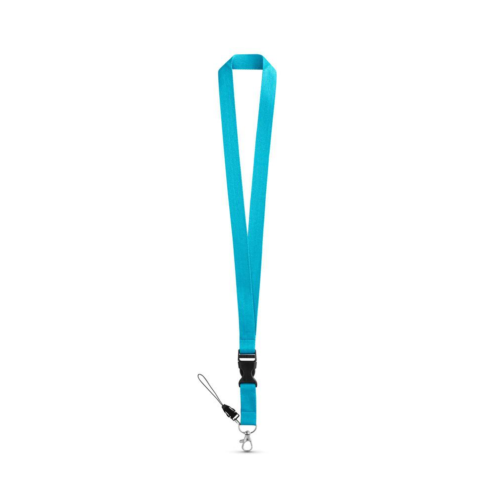 ANQUETIL. Lanyard Albastru deschis