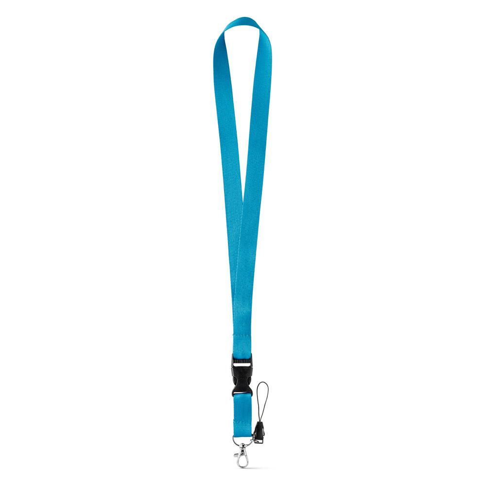 ANQUETIL. Lanyard Albastru deschis