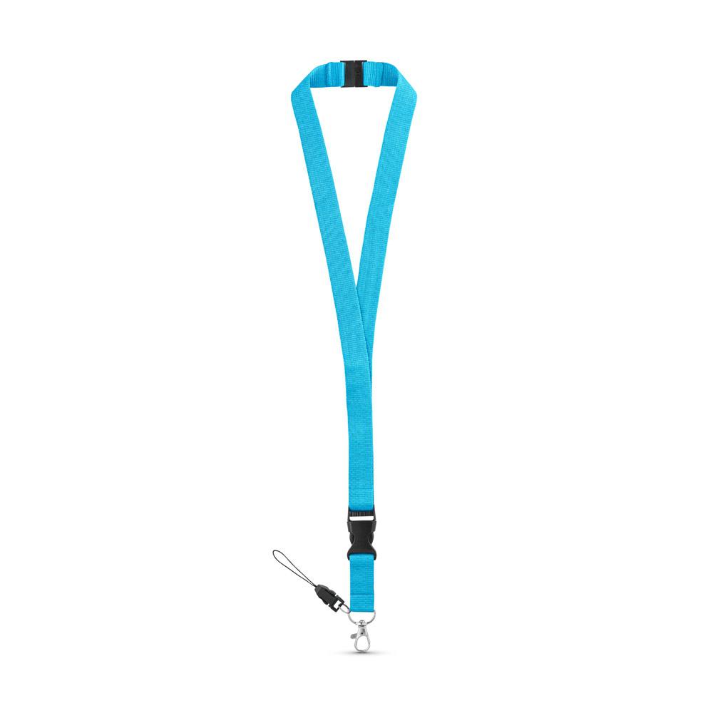 MURRAY. Lanyard Albastru deschis
