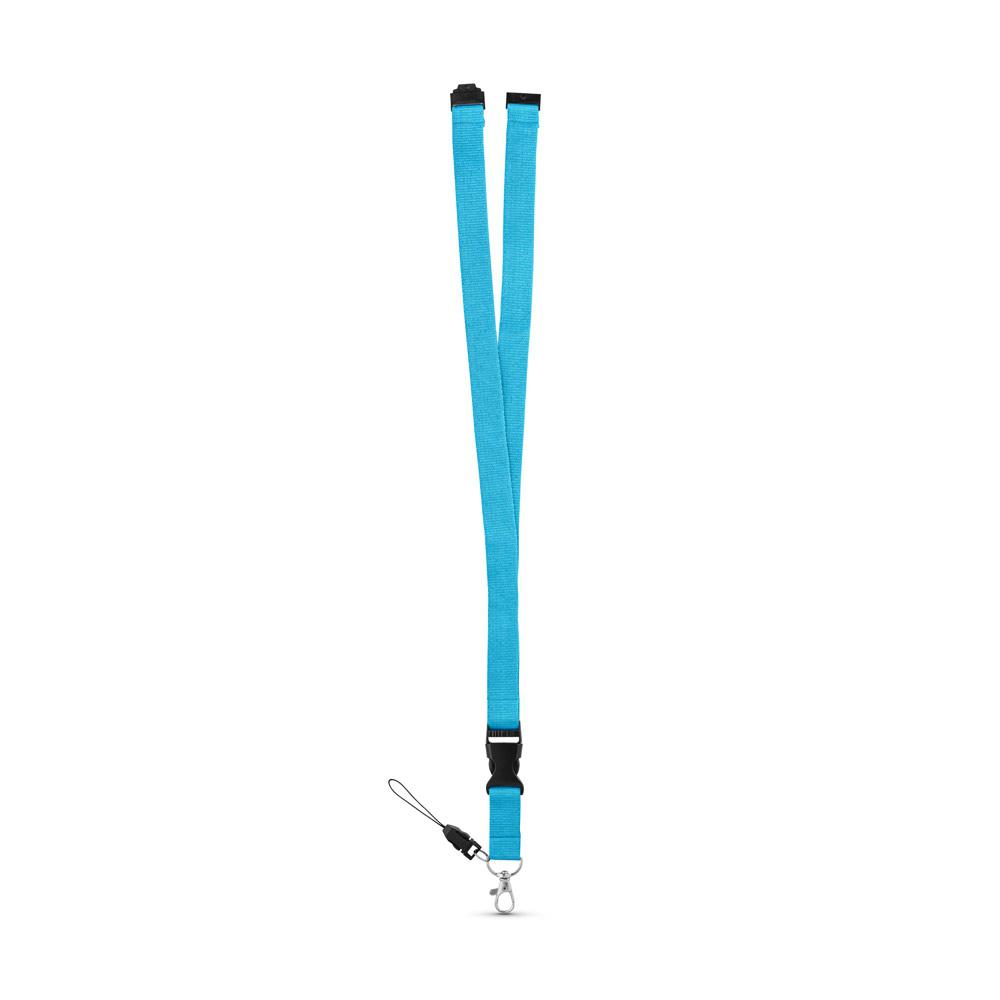 MURRAY. Lanyard Albastru deschis