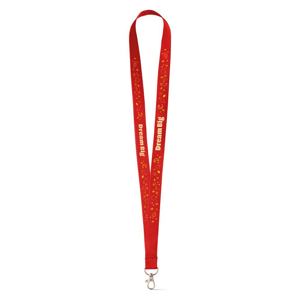 LARIAT. Lanyard Roșu
