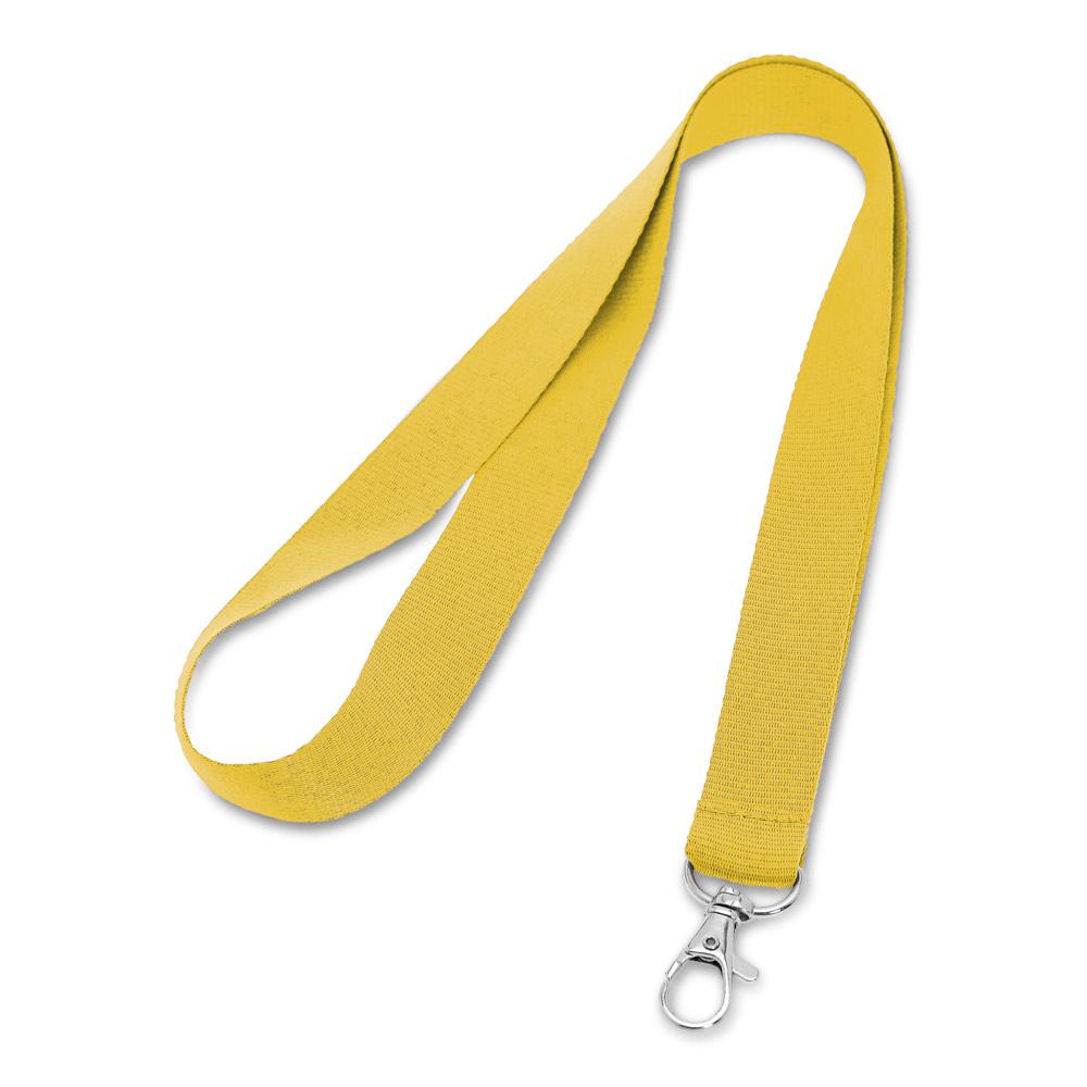 LARIAT. Lanyard Galben