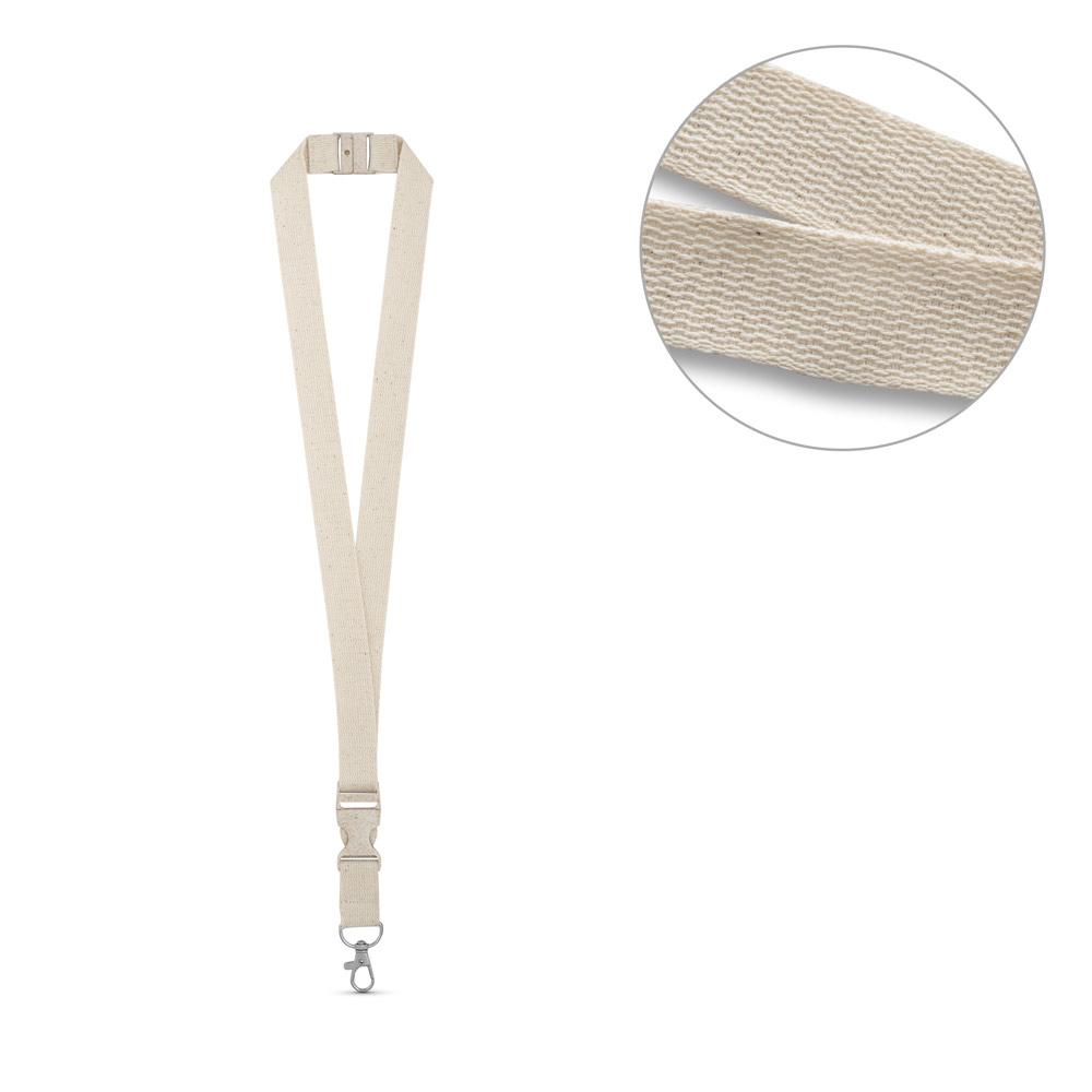 BALLINA. Lanyard Natural deschis