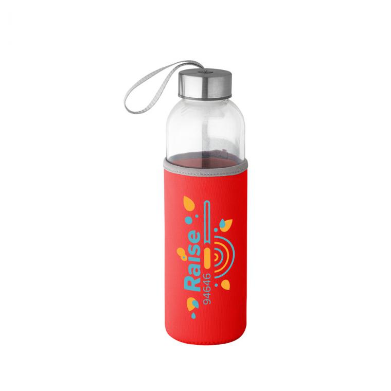 RAISE. Sticlă sport 520 mL Roșu