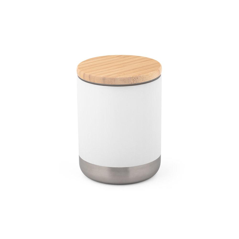 NORRE TUMBLER. Pahar din oțel inoxidabil Alb