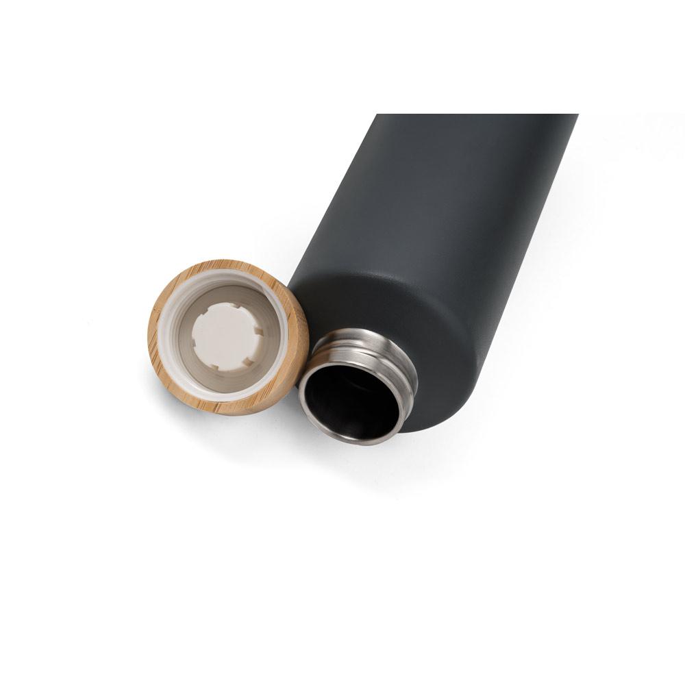 NORRE BOTTLE. Sticlă din oțel inoxidabil Negru