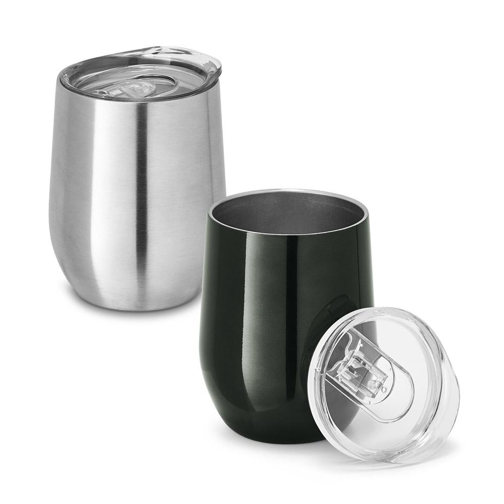 RONDE. Pahar de călătorie 400 mL Gun metal