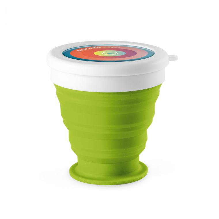 ASTRADA. Pahar pliabil de călătorie 250 mL Verde deschis