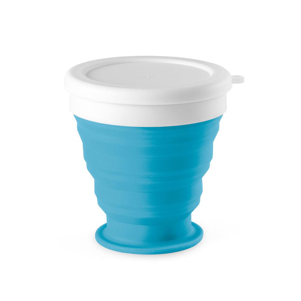 ASTRADA. Pahar pliabil de călătorie 250 mL Albastru deschis