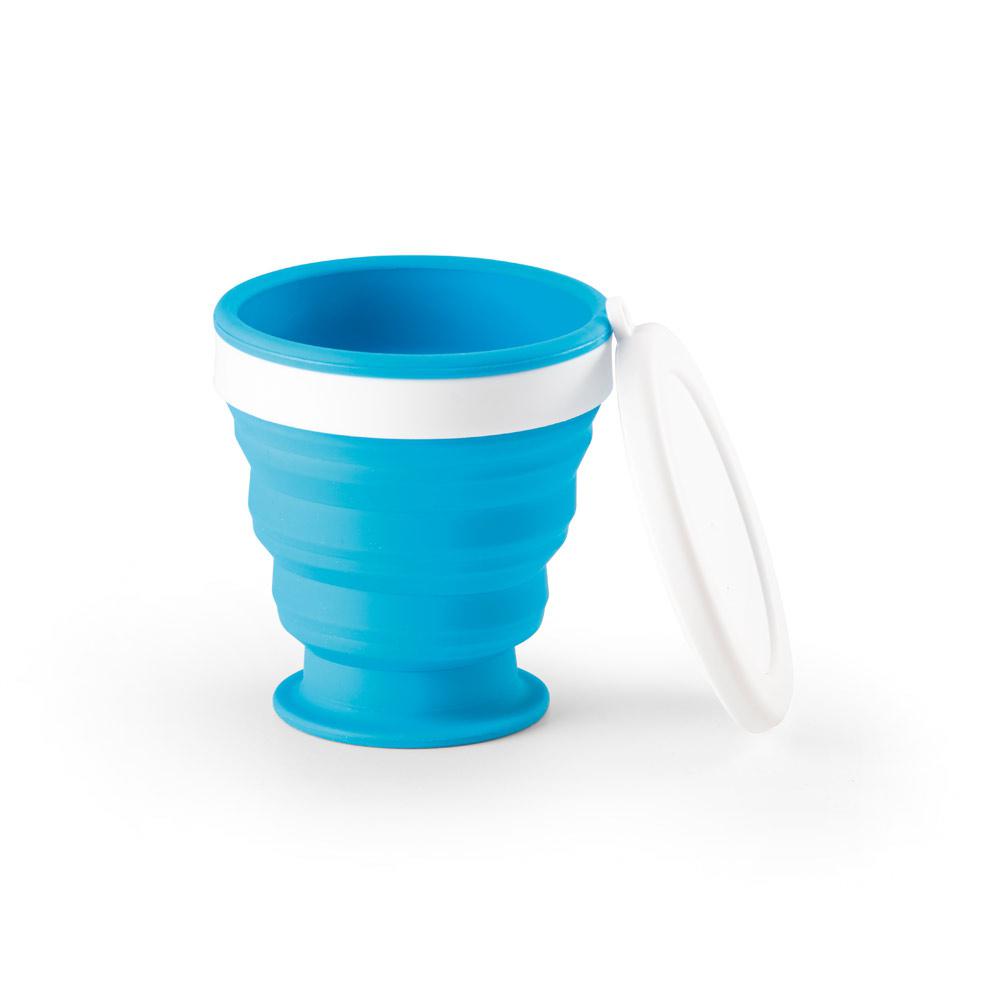 ASTRADA. Pahar pliabil de călătorie 250 mL Albastru deschis