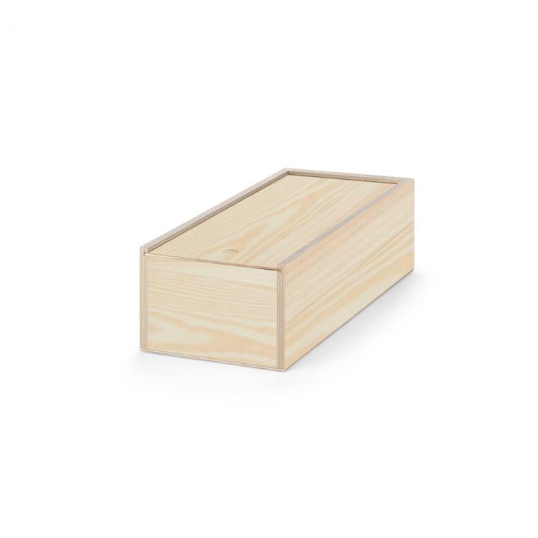 BOXIE WOOD M. Cutie de lemn Natural închis