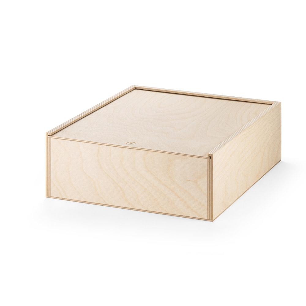 BOXIE WOOD L. Cutie de lemn Natural deschis