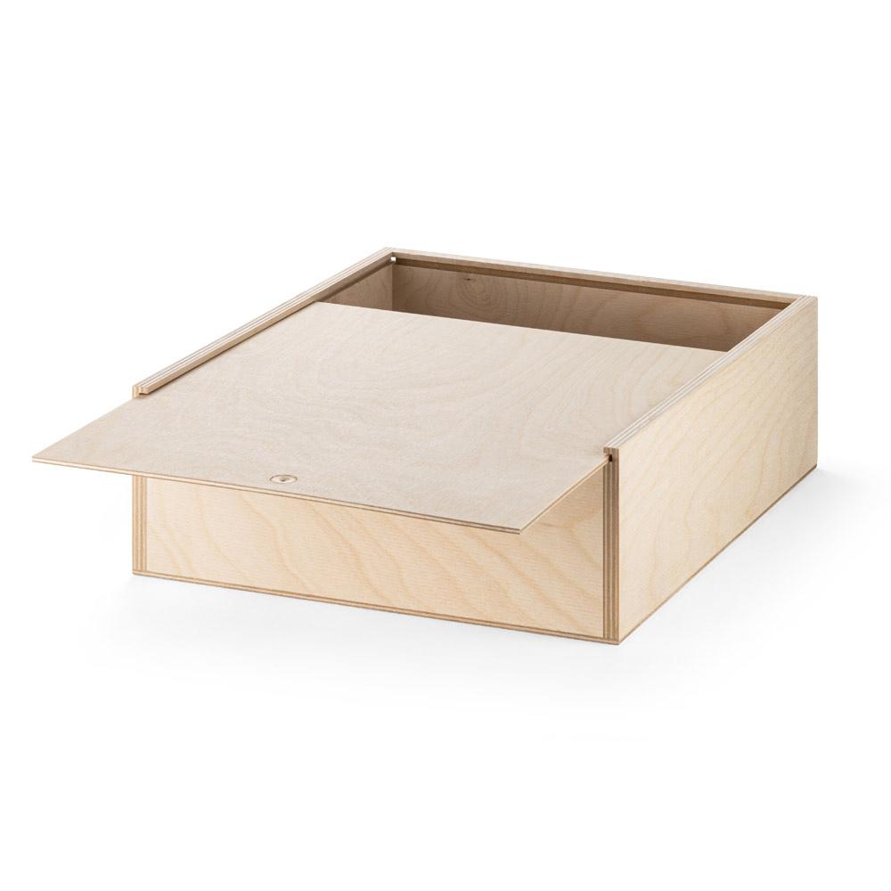 BOXIE WOOD L. Cutie de lemn Natural deschis