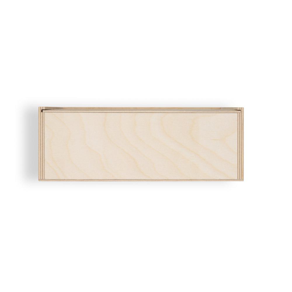 BOXIE WOOD L. Cutie de lemn Natural deschis