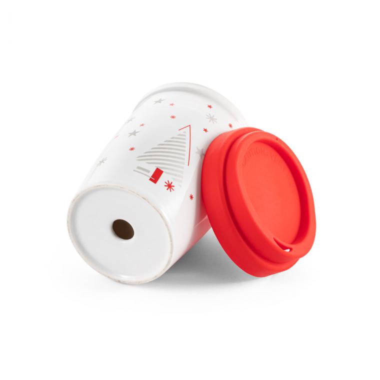 HAZARD. Pahar de călătorie Roșu