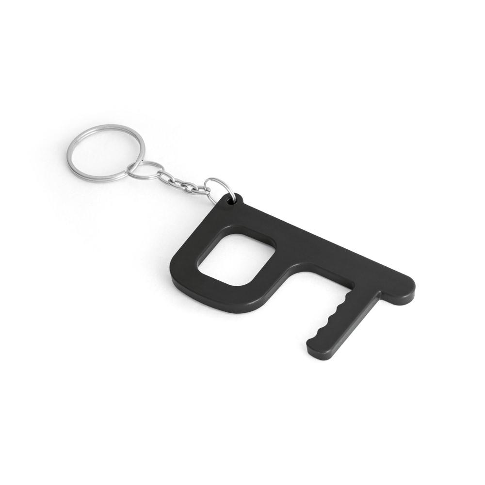 HANDY SAFE. Breloc multifuncțional Negru