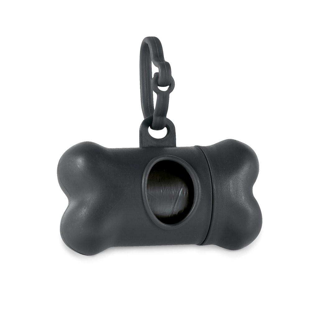 TROTTE. Distribuitor de pungi sanitare Negru
