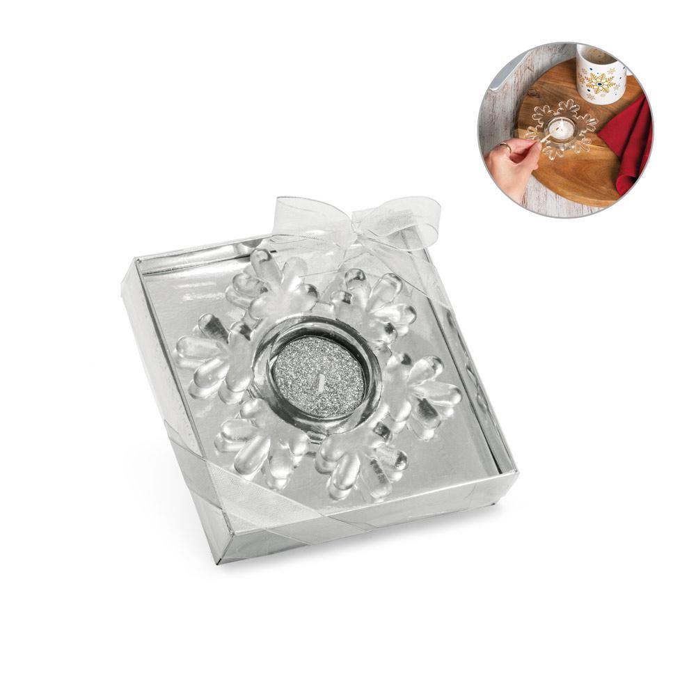 ELAINE. Lumânare decorativă Argintiu