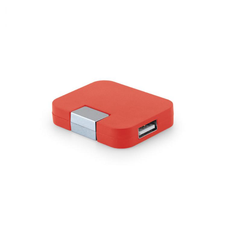 JANNES. USB hub 2'0 Roșu