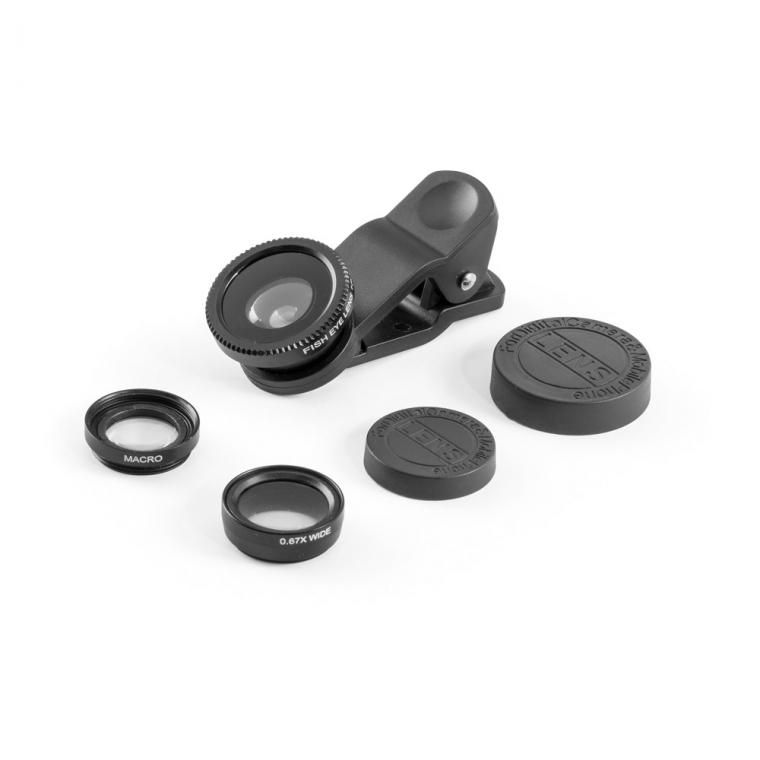 Obiective foto pentru telefoane mobile HILBERT Negru - Promotionale ...