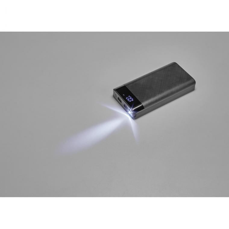 RAMAN. Baterie portabilă 16'000 mAh Negru