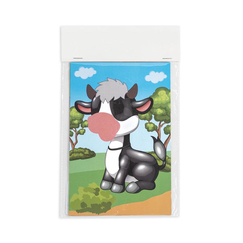 MADAGASCAR. Joc de autocolante Alb