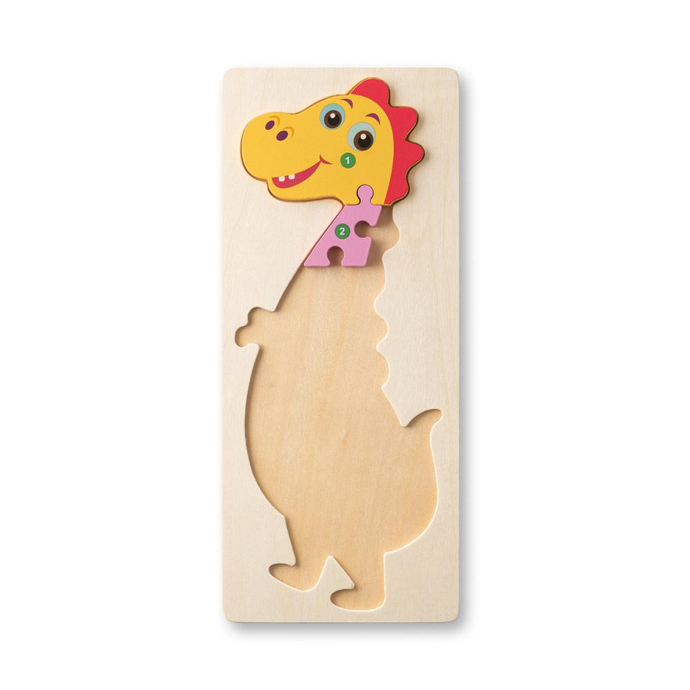 DIPLODOCO. Puzzle Natural deschis