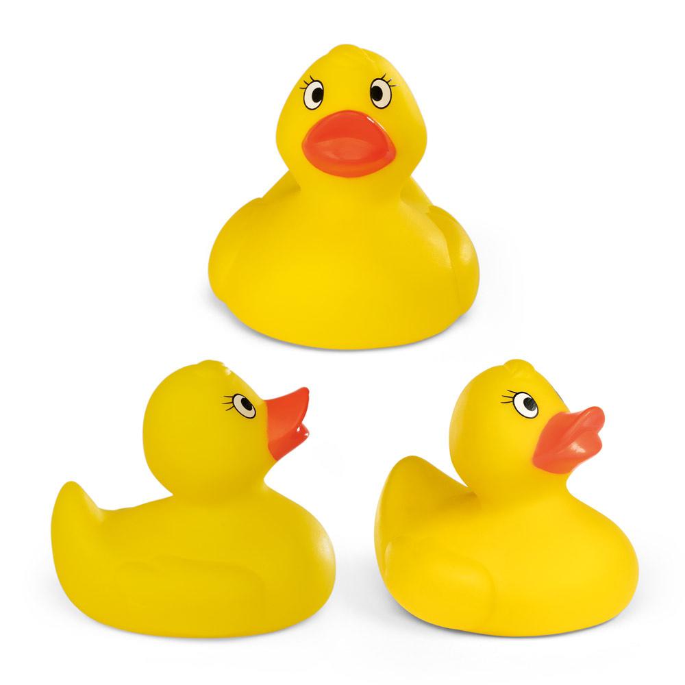 DUCK. Rață de cauciuc în PVC Galben